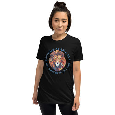“Bold as a Lion” Unisex Softstyle T-Shirt 3